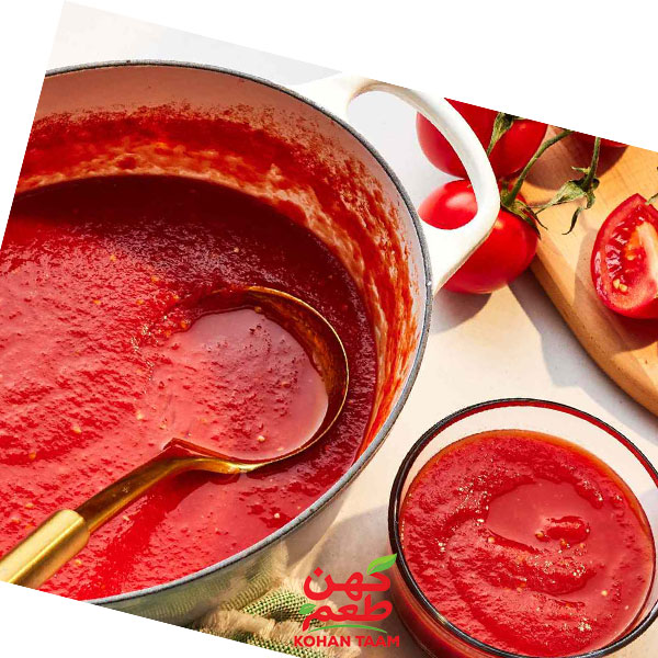 انواع رب گوجه فرنگی پخش عمده از کارخانه