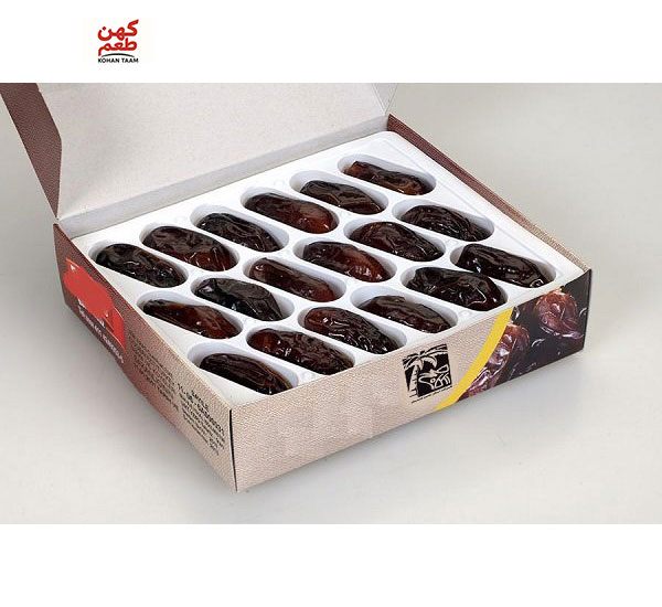بسته بندی مقوایی خرما