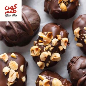 فرآیند تولید خرما شکلاتی در مقیاس صنعتی