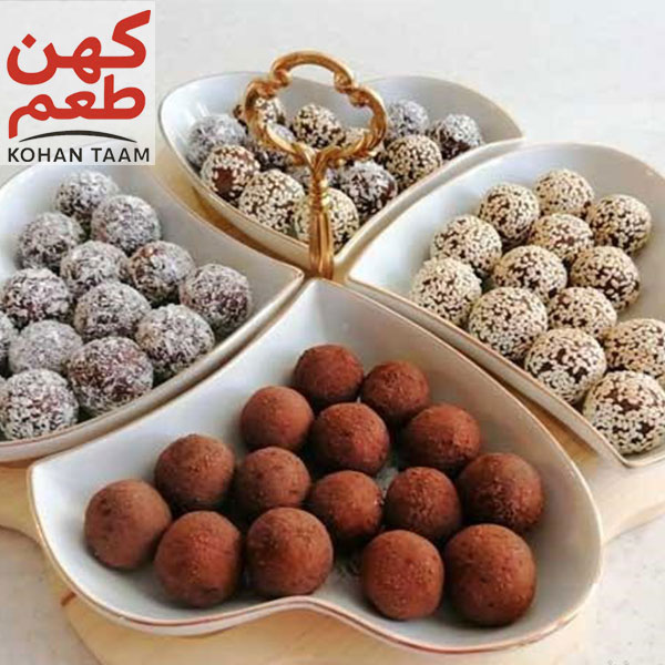 توپک خرما و گردو