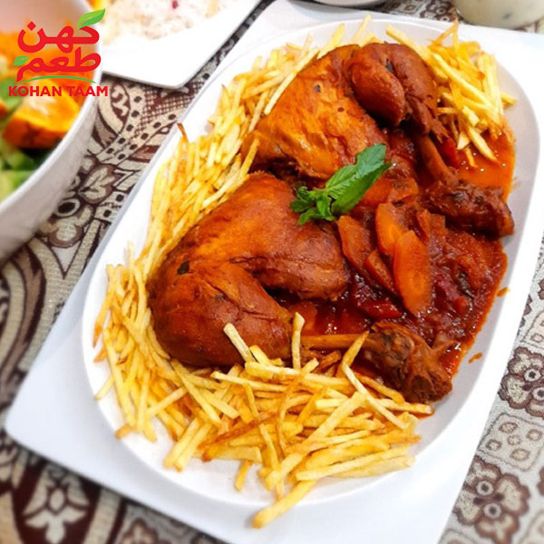 طرز تهیه خورشت مرغ