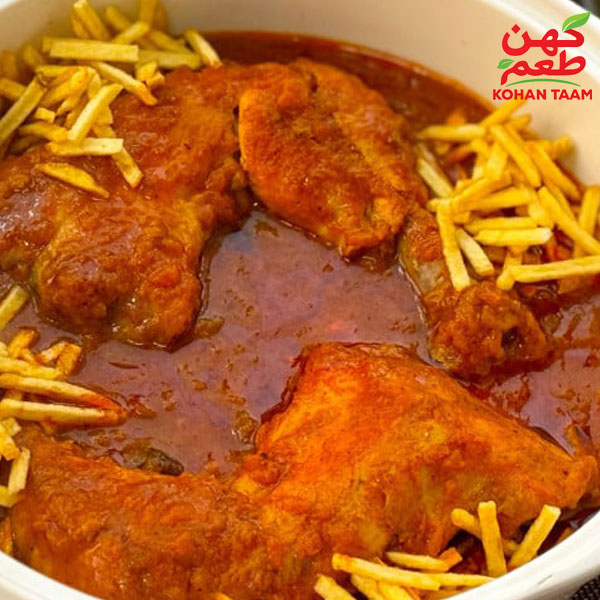 طرز تهیه خورشت مرغ