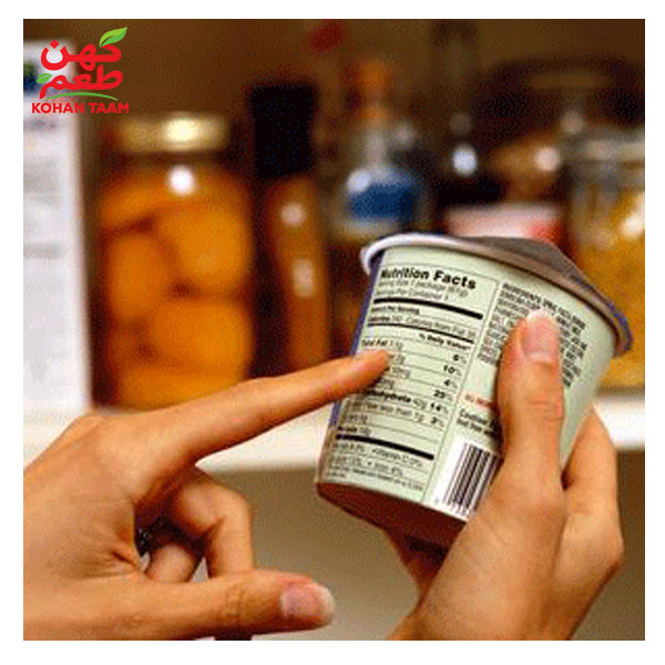 برچسب‌گذاری مواد غذایی