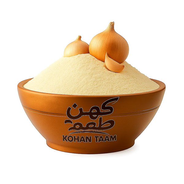 پودر پیاز کهن طعم پودر پیاز کهن طعم
