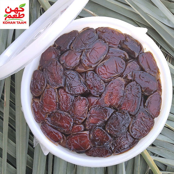 خواص فیزیکی و وزنی خرمای کبکاب در بسته‌های صنعتی