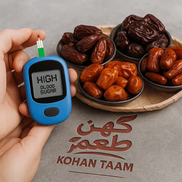 تاثیر خرما بر فشار و قند خون