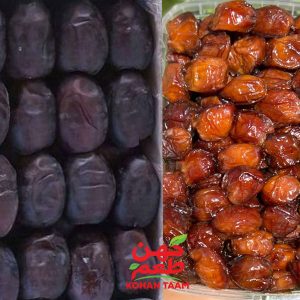 مقایسه خرمای مضافتی و خاصویی از نظر شاخص pH و قند