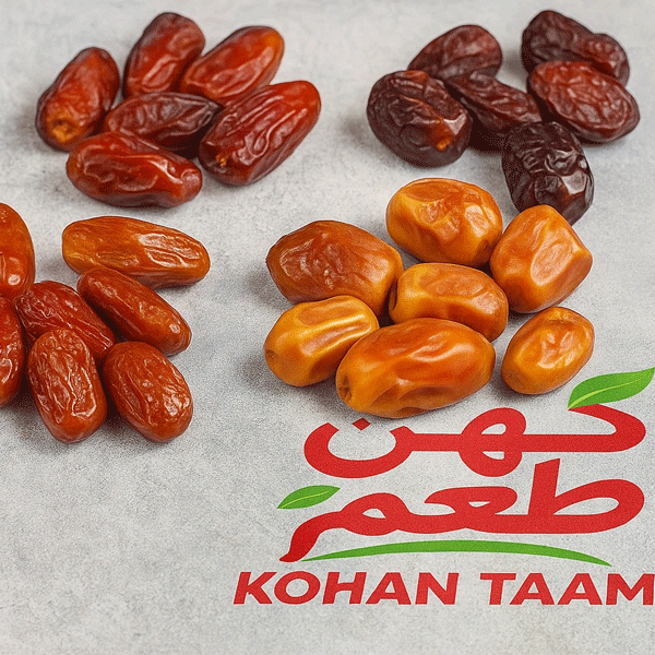 تفاوت خرما تازه و خشک