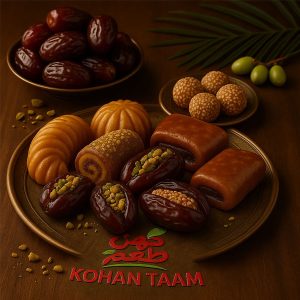 شیرینی خرما در مراسم سنتی عروسی جنوب