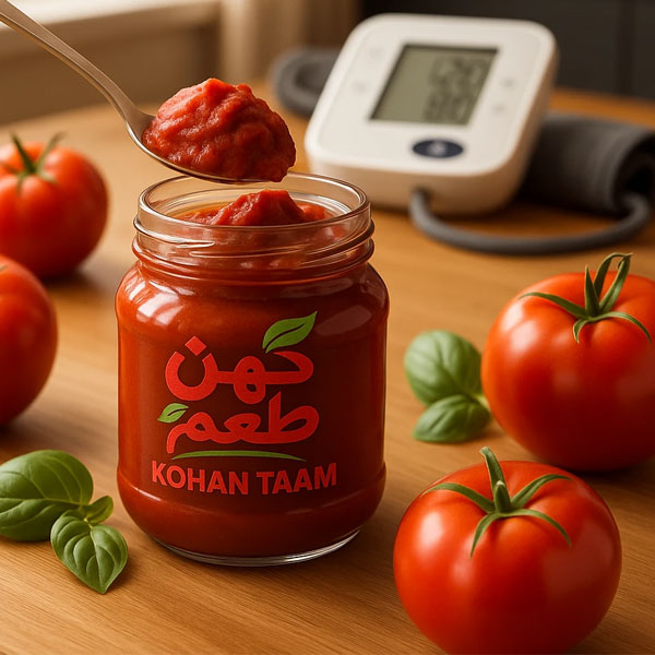 رب گوجه و فشار خون