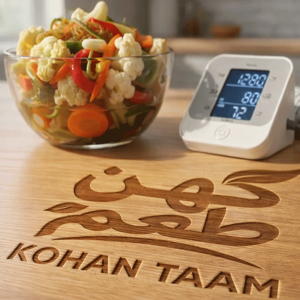 تاثیر ترشی بر فشار خون