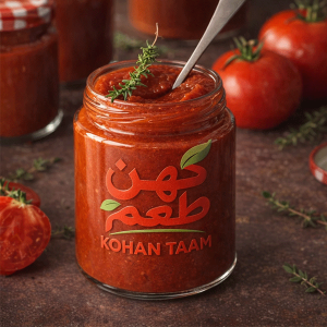 تفاوت رنگ طبیعی و افزودنی در رب گوجه