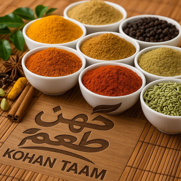 لیست قیمت ادویه جات بسته بندی شده سلفونی و پت (PET)