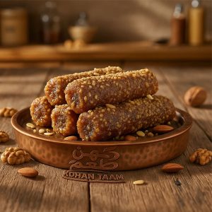 رول خرمایی رژیمی