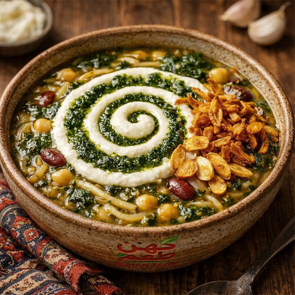 طرز تهیه آش رشته