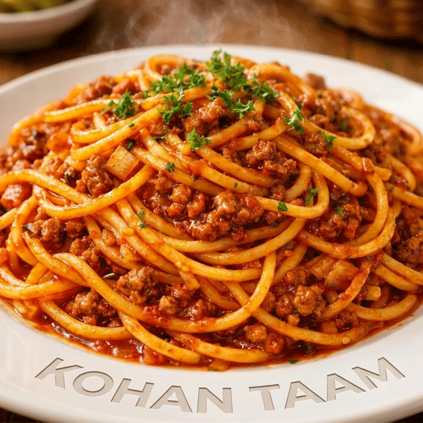 طرز تهیه ماکارونی