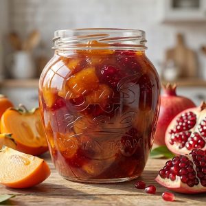فروش مربای خرمالو و انار | طعمهای پاییزی پرطرفدار