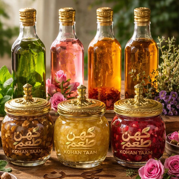 مرکز پخش انواع شربت و مربا گیاهی در بازار اصفهان