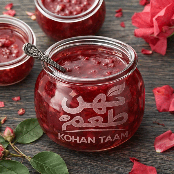 صادرات مربای گل محمدی به اروپا