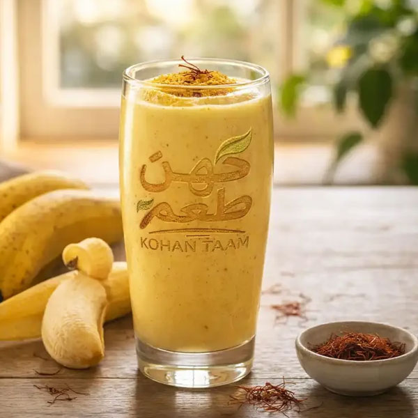 اسموتی موز و زعفران