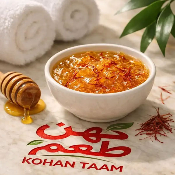 ماسک صورت زعفران و عسل؛ روشنکننده قوی پوست و ضد لک