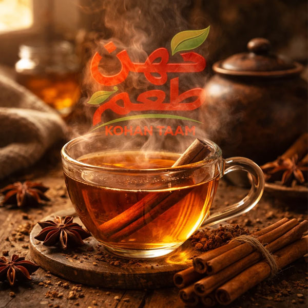 دمنوش زعفران، دارچین و زنجبیل