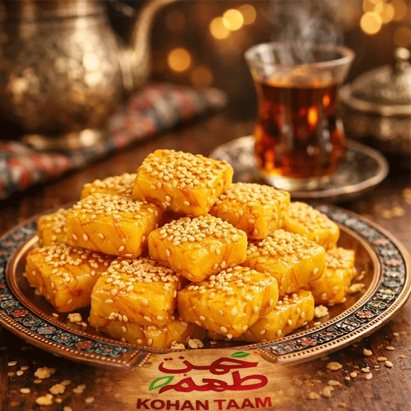 سوهان خانگی کنجدی