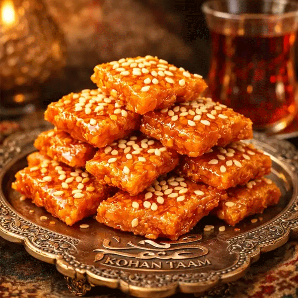 سوهان خانگی کنجدی